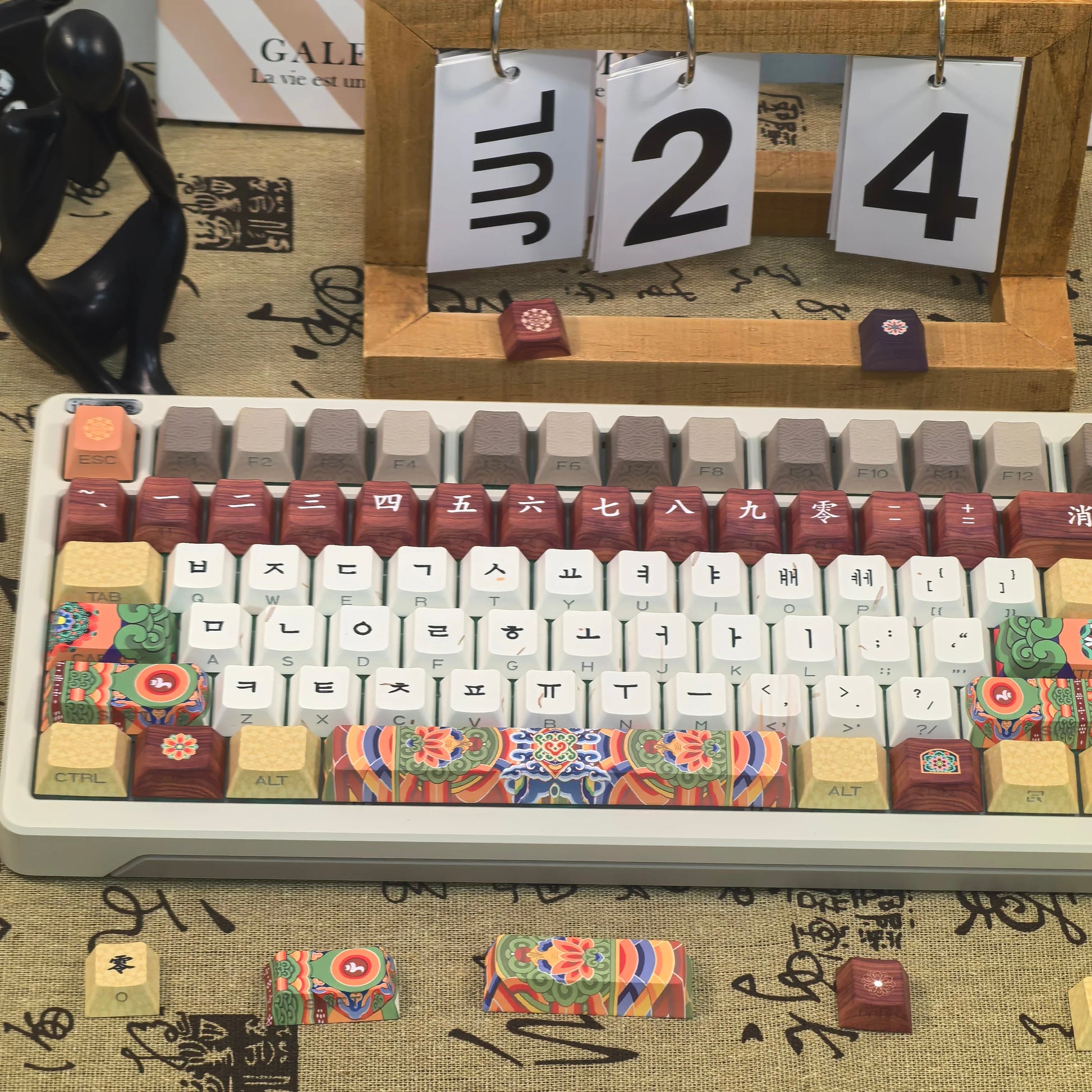 Chinese Ancient Architecture Theme Keycap - Keebookeys